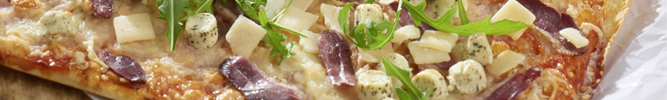 Pizzas & quiches géantes