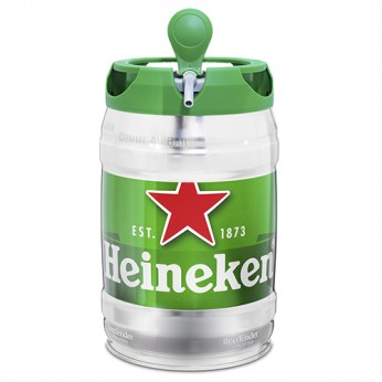 Mini fut de bière Heinken - 5l