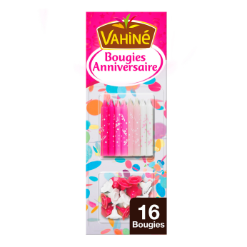 16 Bougies anniversaire