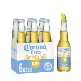 Bière Blonde Sans Alcool 0,0% CORONA - 6x33cL