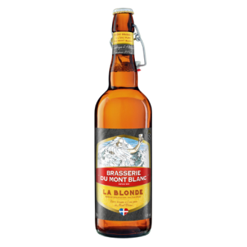 Bière Blonde Française Brasserie du Mont Blanc