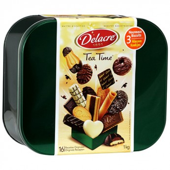 Biscuits Tea Time - 16 recettes originales Delacre