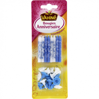 16 Bougies anniversaire Vahiné