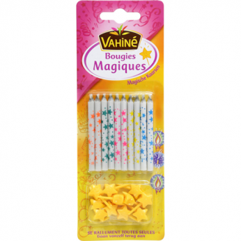 10 Bougies magiques Vahiné