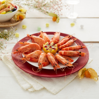 Assiette de crevettes
