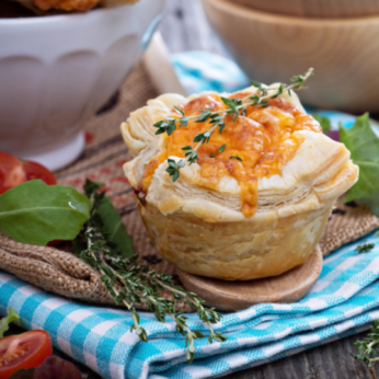 Croisillon poulet parmesan basilic
