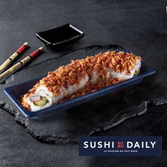8 Crunch california rolls surimi