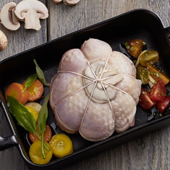 Cuisse de poulet farcie saveur forestière