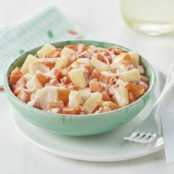 Duo ananas carottes et surimi