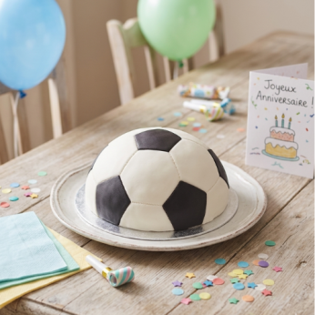 Gâteau 3D Ballon de Foot