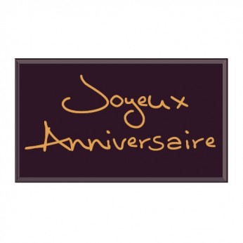Plaque Joyeux anniversaire