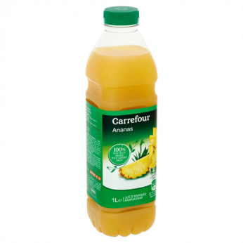 Jus d'ananas 100% pur fruit pressé Carrefour