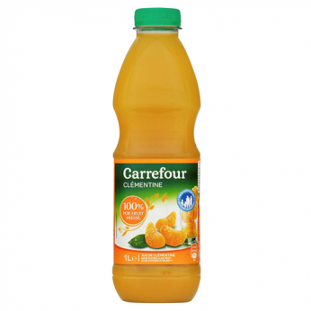 Jus de clémentine Carrefour