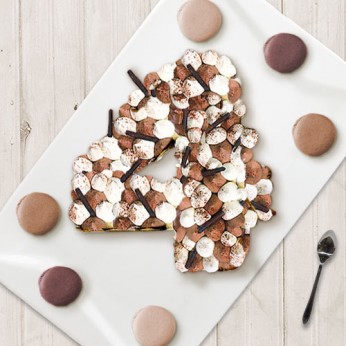 Number Cake - Trois chocolats - Numéro 4 - 8 parts