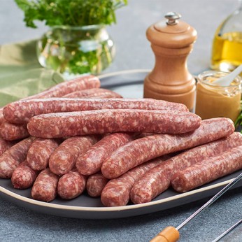 20 saucisses de volaille natures