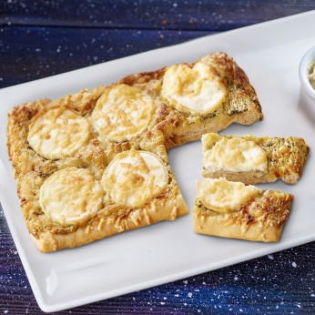 Tartine chèvre epinard
