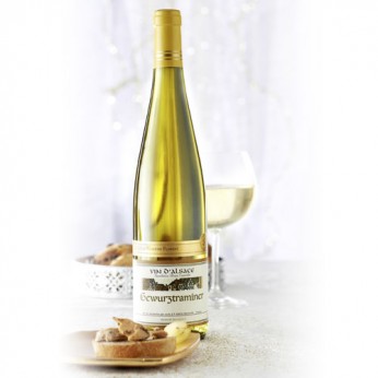 Vin blanc gewurztraminer d'Alsace La Cave d'Augustin Florent