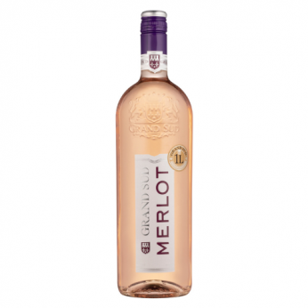Vin Rosé I.G.P. Pays d'Oc Merlot Grand Sud - 100cl
