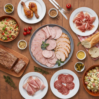 Buffet campagnard