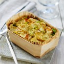 Gratin de pommes de terre aux légumes