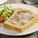 Pâté en croûte au poulet à la moutarde à l'ancienne et au citron