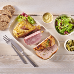 Assiette de viandes froides