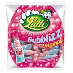 Bonbons Bubblizz bubble gum Lutti