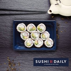 9 Cheese cali rolls