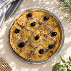 Quiche pissaladière individuelle x2