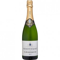 Vin pétillant Crémant d'Alsace brut E. Durenmeyer - 75cl