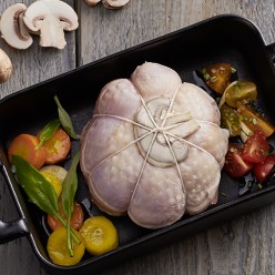 Cuisse de poulet farcie saveur forestière