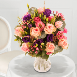 Bouquet Deep purple