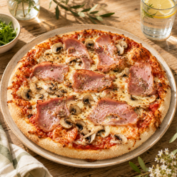 Pizza Reine pâte industrielle