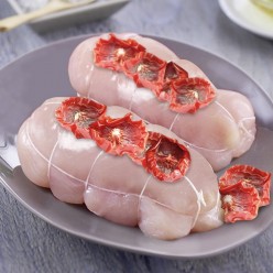Escalope de poulet farcie rosso