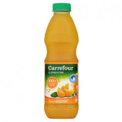 Jus de clémentine Carrefour