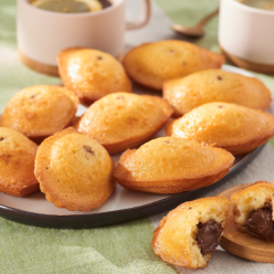 8 Madeleines choco/noisettes