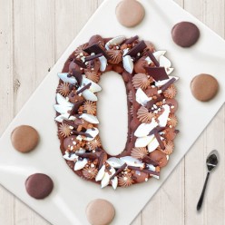 Number Cake - Trois chocolats - Numéro 0 - 15 parts