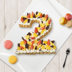 Number Cake - Passion - Numéro 2 - 8 parts
