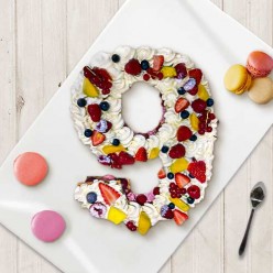 Number Cake - Framboise - Numéro 9 - 15 parts