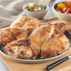 Plateau de poulet fermier découpé en 6