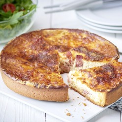 Formule quiche lorraine et salade