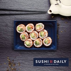 9 Spicy Saumon Rolls
