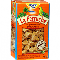 Sucre en morceaux pure canne La Perruche