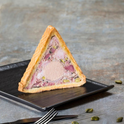 Tranche pâté en croûte pyramide des saveurs