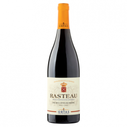 Vin rouge Rasteau cru des Côtes du Rhône Ortas