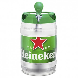 Mini fut de bière Heinken - 5l