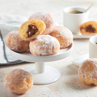 8 minis beignets au chocolat