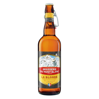 Bière Blonde Française Brasserie du Mont Blanc