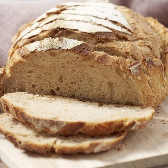 Boule bio tranchée