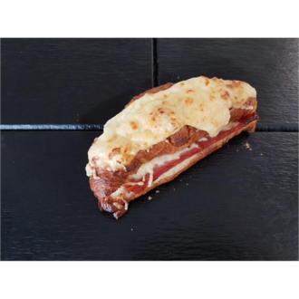 2 croissant au jambon